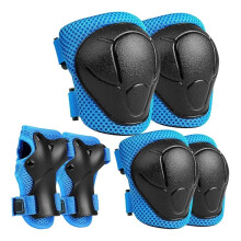 Kids Protective Gear Set Knee and Elbow Pads with Wrist Guards for Skating Cycling Bike Roller Scooter
