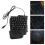 USB Single Hand Keyboard Backlit Ultra-Slim One Handedly Keyboard 35 Keys Wired Gaming Mechanical Keyboard Desktop PC 4