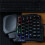USB Single Hand Keyboard Backlit Ultra-Slim One Handedly Keyboard 35 Keys Wired Gaming Mechanical Keyboard Desktop PC 6