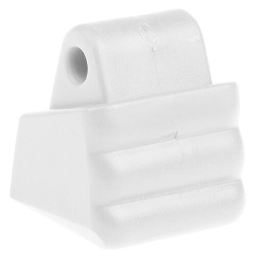 2X Inline Skate Brake Stop Roller Skates Stoppers for Outdoor Roller Skating White