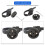 Deemount Headlight Bracket Computer Adapter Adjustable Direction Holder for  XOSS Blackbird Bryton Bike Lights Computers 5