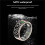Smarter Ring mit Multifunktionsdisplay, Unisex-Ring mit Herzfrequenz-, Blutsauerstoff- und Schlafüberwachung für Android und IOS, Größe 13 7