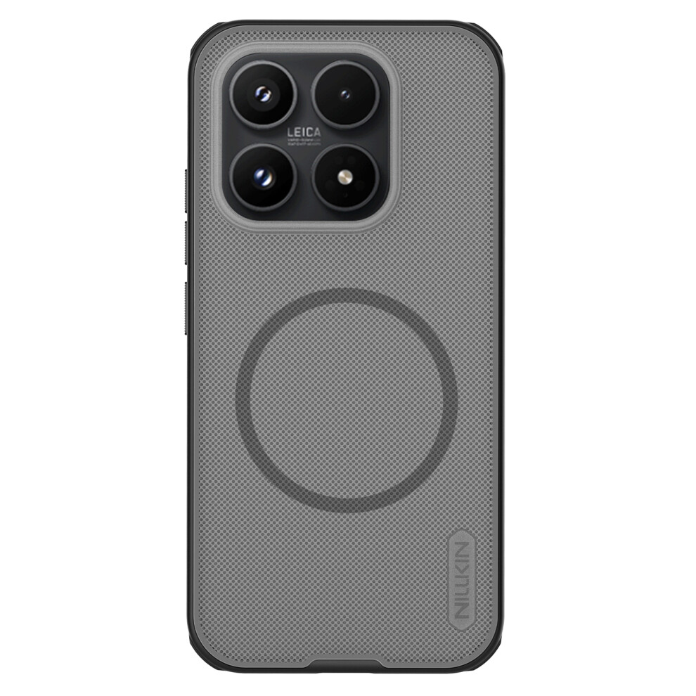 (Transparent ) Nillkin Super Frosted Shield Pro For Xiaomi 17 Magnetic Case Matte Pc Tpu Clear Phone Back Cover Black 6914292532047