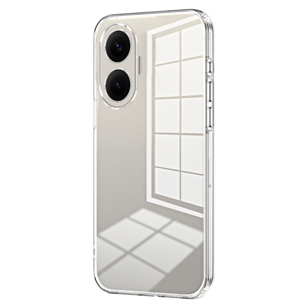 (Transparent) For Xiaomi Redmi Turbo 4 Pro 5G / Poco F7 5G Case Electroplating Frame Soft Tpu Phone Cover 6914299625148