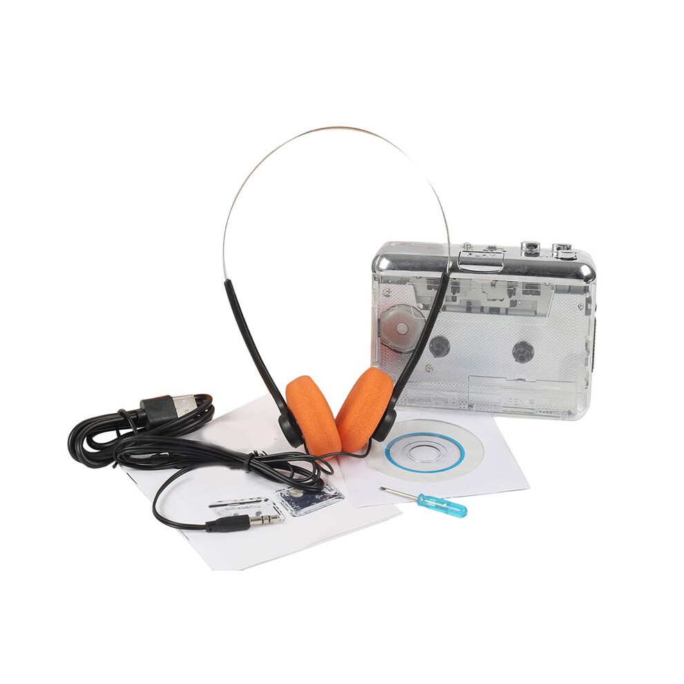 Portable Cassette Player Recorder Usb Type C To Usb Converter Audio Music Player Tape To Mp3 Conversion 4714190058418