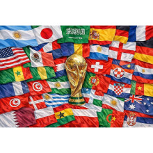 (150cmX240cm) World Cup 2026 Flags IW0521