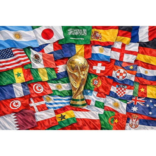 (150cmX240cm) World Cup 2026 Flags IW0521