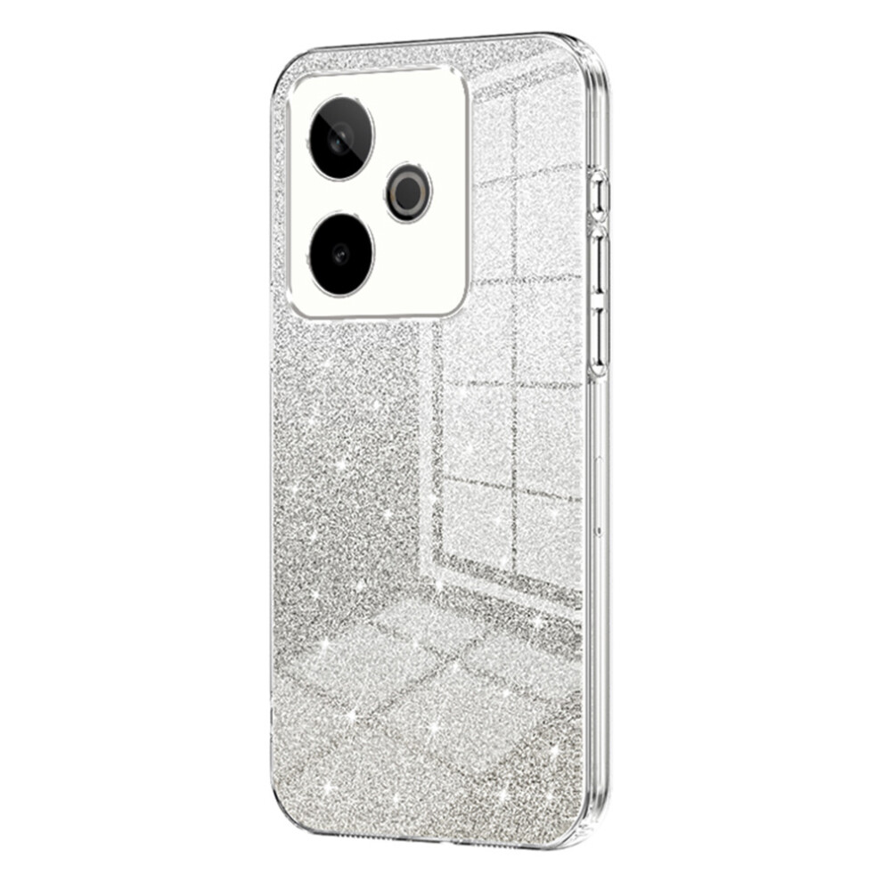 (Transparent) For Realme Gt 7 5G Case Electroplating Gradient Glitter Tpu Phone Cover 6914296372922