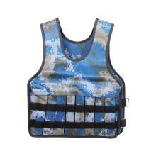 Strengthened Stability Workout Waistcoat For Dynamic Movements Ergonomic Light Blue