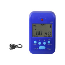 Digital Small Metronome Professional Clip on LCD Digital Metronome Enduring Blue
