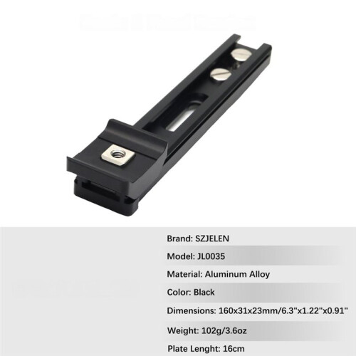 For  Ronin 2 Stabilizer Bracket Suitable for 16cm/20cm for  RED Camera 3/8" Screw Fixation 1