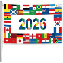(120cmX180cm) World Cup Flag 2026 International Country Flag IW0539