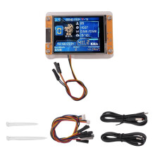 2Pcs Bitcoin NerdMiner V2 NMMiner Hashrate 477KH/S ESP32 2.8 Inch Display Crypto Solo Lottery ESP32-2432S028R DROOM