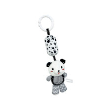 Baby Stroller Hanging Bell Toy Soft Plush Animal Rattle Teether Crib Mobile Toy BR