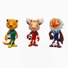 (3pcs Set) 2026 FIFA World Cup Mascot Statues / Figurines Decor