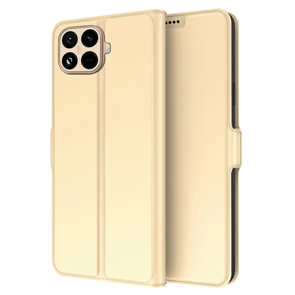 (Gold) For Xiaomi 15T Pro Case Shockproof Tpu Inner Shell Leather Phone Cover Card Slot Gold 6914293377999
