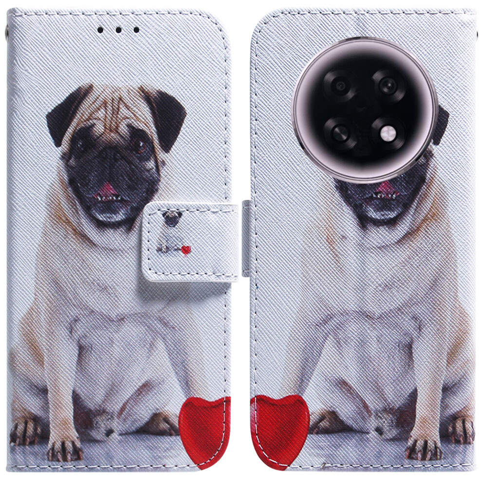 (Dog) For Oppo F31 Pro+ 5G / A6 Gt 5G Wallet Case Pattern Print Leather Phone Cover 6914294856868