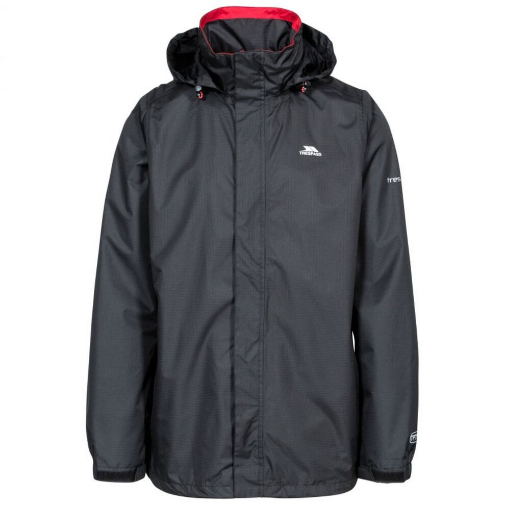 Trespass (Xs, Black) Mens Fraser Ii Waterproof Jacket