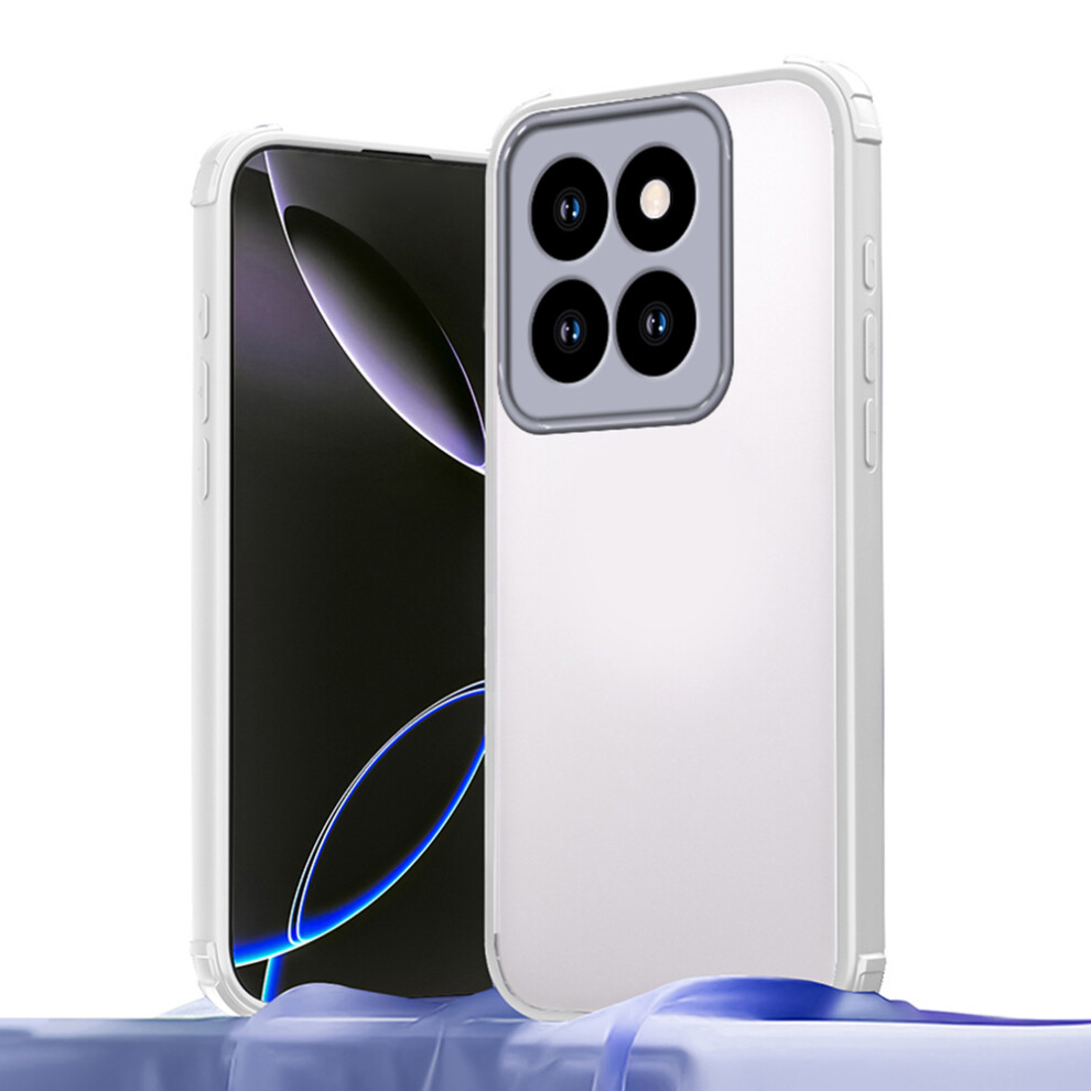 (White) For Motorola Edge 60 Fusion 5G / Edge 60 5G Case Reinforced Corner Shockproof Tpu + Acrylic Phone Cover White 6914297041933