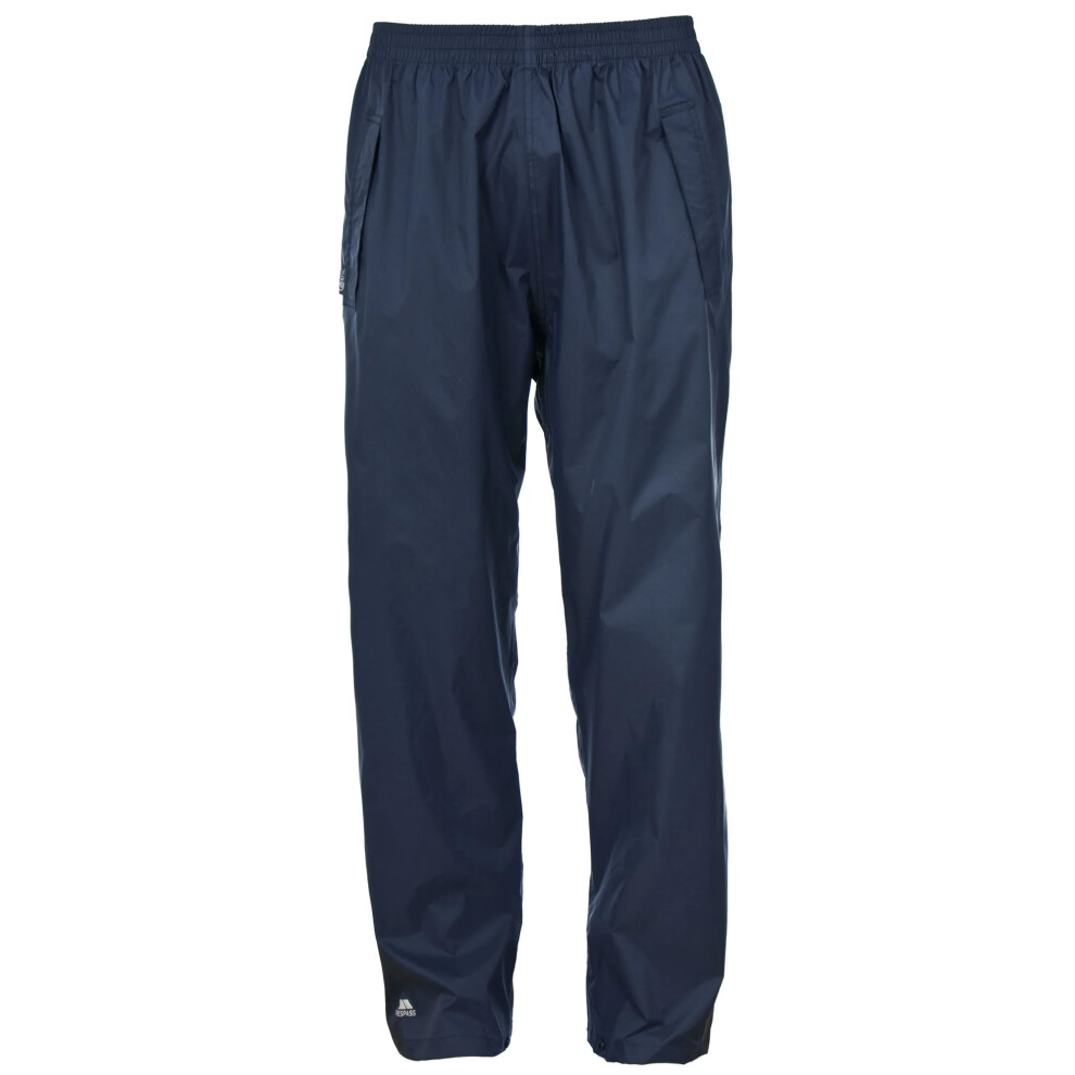 Trespass (Xl, Dark Navy) Adults Unisex Qikpac Overtrousers/Bottoms Blue,Multicoloured