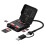 2 in 1 Multifunctional Memory Card Case Reader Storage Box with USB/Type-C Cable USB3.0 HighSpeed for /TF Card 1