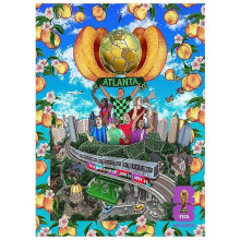 (500 Piece) FIFA World Cup 26 Atlanta June 11July 19 2026 Jigsaw Puzzle Style 023