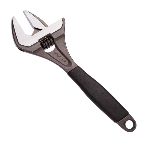 Bahco (270mm, Black) Bahco Wide Jaw Adjustable Wrench 1