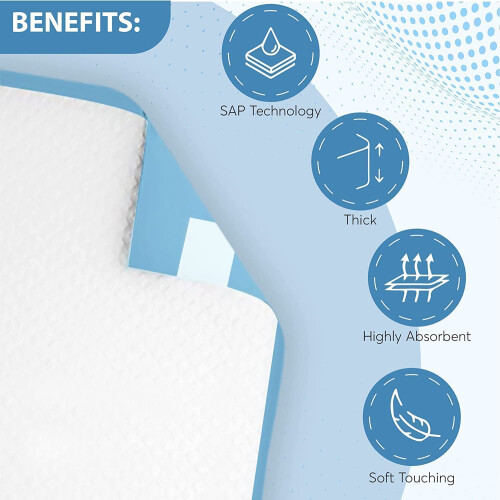 80 x Disposable Incontinence Bed Pads, 60x90cm, Bed Protectors 2