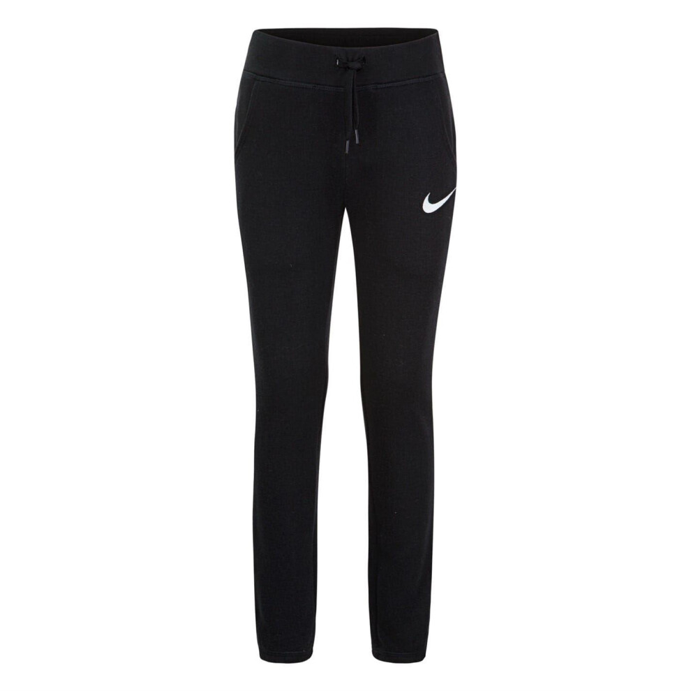 Nike (3-4 Years, ) Childrens/Kids Fleece Swoosh Jogging Bottoms Black