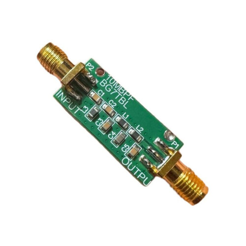 BPF Bandpass Filter 10MHz BPF Band-Pass Filter Low Insertion Loss Radio Frequency Front End Module