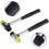 Double-ended Rubber Hammer with Plastic Handle for DIY Leather Craft - 25mm+30mm, Black (2pcs) 5