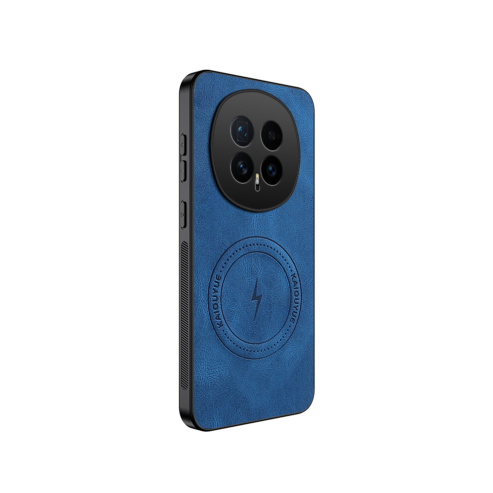 (Blue) Wanlonfeng For Honor Magic8 5G Magnetic Case Sd1 Series Nappa Texture Pc Tpu Phone Cover Blue 6914293500267