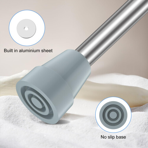 supregear Rubber Ferrules (4-Pack), 22mm Replacement Rubber End Caps for Walking Cane & Sticks Foot Pad Accessory 2