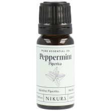 Nikura Peppermint Essential Oil - 10ml | Perfect for Repelling Spiders, Rats, Mice, Bugs, Ants | Great for Hair, Headaches Relief, Energy Boost, Skin