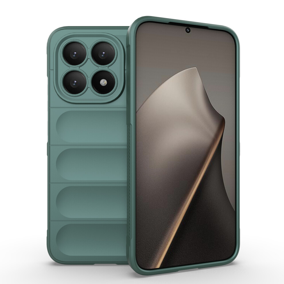 (Green) For Xiaomi 15T Case Anti-Drop Soft Tpu Rugged Phone Back Cover Green 6914292566356