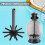 Pro Sand Filter S180T S210T Lateral Assembly with Center Pipe Replacement Part 2