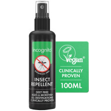 Incognito Insect Repellent Spray, 100ml - Natural DEET Free, Shields from Wide R