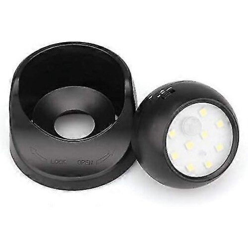 Motion-Sensor Outdoor Wall Light 1000LM, Cordless Battery-Powered 360 Adjustable LED Security Lighting 2