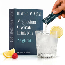 Healthy Metal Magnesium Drink Mix Sachets for Sleep, Relaxation &