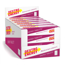 Dextro Energy Blackcurrant Glucose Tablets with Vitamin C, 47 g, 24