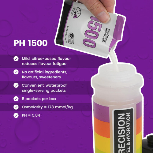 Precision Hydration Electrolyte Drink Mix - No Artificial Ingredients, Multi Strength Electrolyte Powders - Individual Waterproof Servings - Gluten/D 1