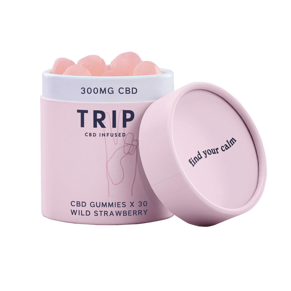 Trip Cbd Infused Gummies (30 Gummies). Delicious Natural Wild