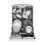 Candy Candy Rapido CI 3E53E0W-80 13 Place Integrated Dishwasher 3