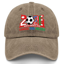 2026 World Cup Soccer Hat USA can MEX Host Countries Supporter Cap for Football Fans Game Day Wear Sports Accessories Unisex Adult