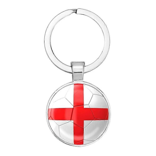 Art Attack English Flag Soccer Keychain