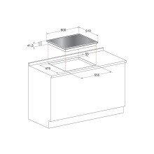 Hotpoint FTGHG 641 DHBK Builtin Gas Black
