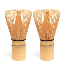 Matcha-Besen-Set - 2er-Pack Bambus-Chasen, Handgefertigt, Traditionell Japanisch, für die Authentische Zubereitung Von Matcha-Tee