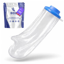 Box Commerce Adult Arm Cast Protector for Showering, Swimming - Comfortable Soft Silicone Waterproof Cover for Bandages, Casts, Wounds, Burns - Reusa