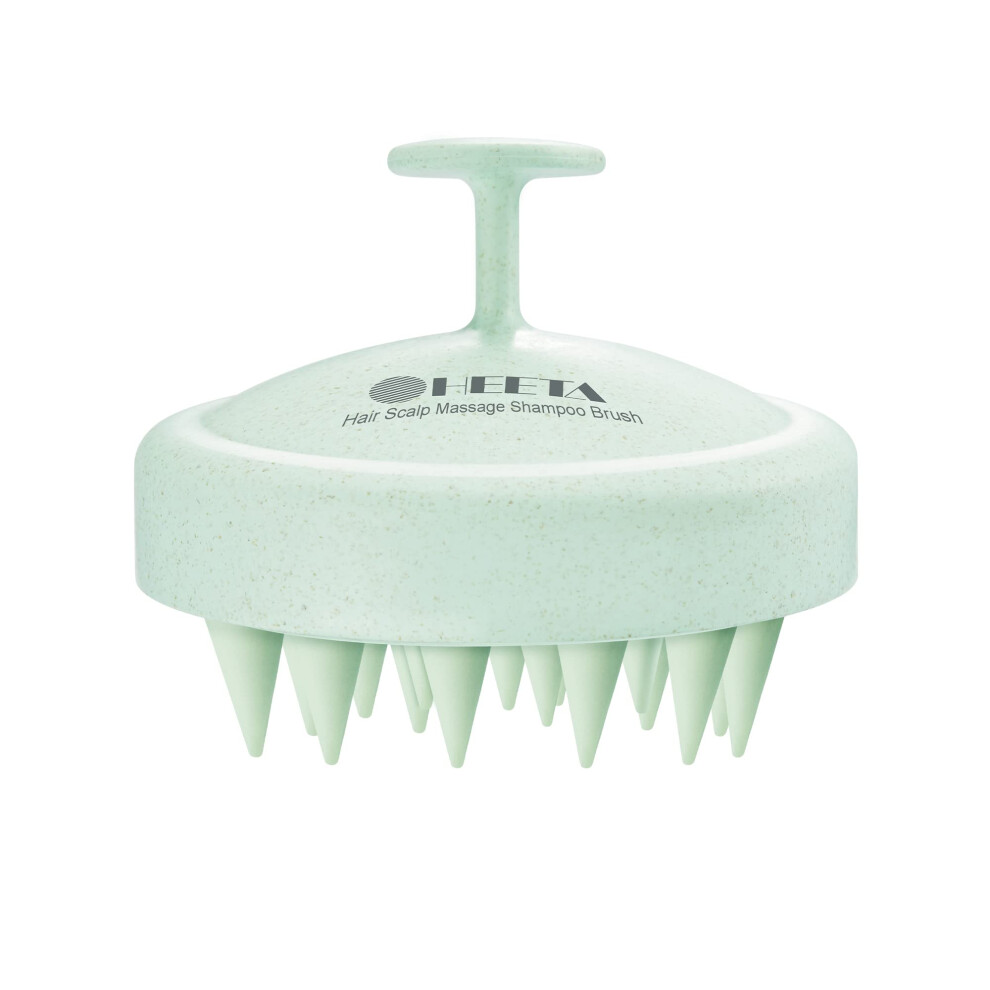 Heeta Scalp Massager For Hair Growth, Hair Scalp Brush With Soft Silicone Bristles To Remove Dandruff And Stress Relieves, Scalp Scrubber For Thick T