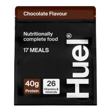 Huel Black Edition High Protein Complete Meal Replacement, 17 Meals, Chocolate Flavour, 40g of Protein Per Serving, Ready Meals, Vegan Protein Powder